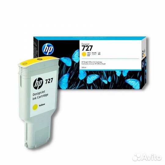Картридж Hewlett-Packard F9J78A (HP 727) Yellow