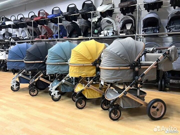 Коляски 3 в 1 и 2 в 1 новые