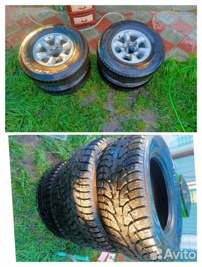 Колеса Mitsubishi R17 и покрышки Hankook265/65R17
