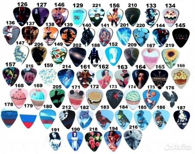 Медиаторы с принтами на выбор