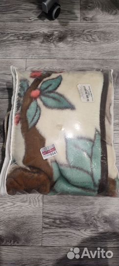 Плед теплый бу