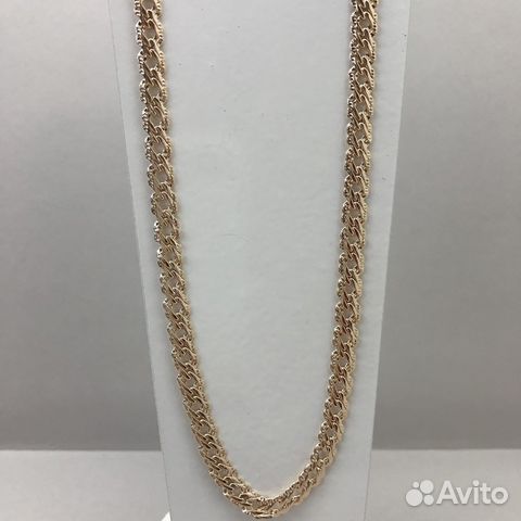 Цепочка на шею под золото