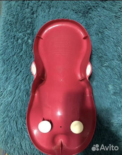 Ванночка для купания, горка, стульчик и круг