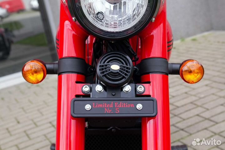 Мотоцикл Ява 350 Перак красный