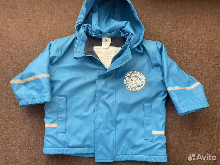 Ветровка синяя на мальчика 80/86 размер