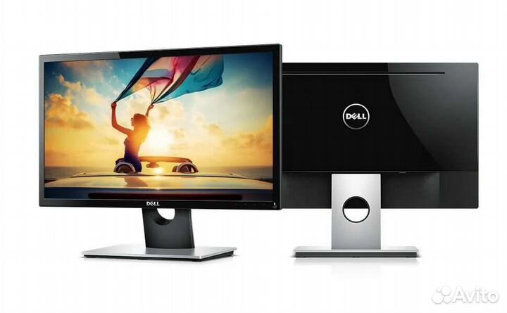 Монитор Dell, яркий, hdmi, full hd, 22