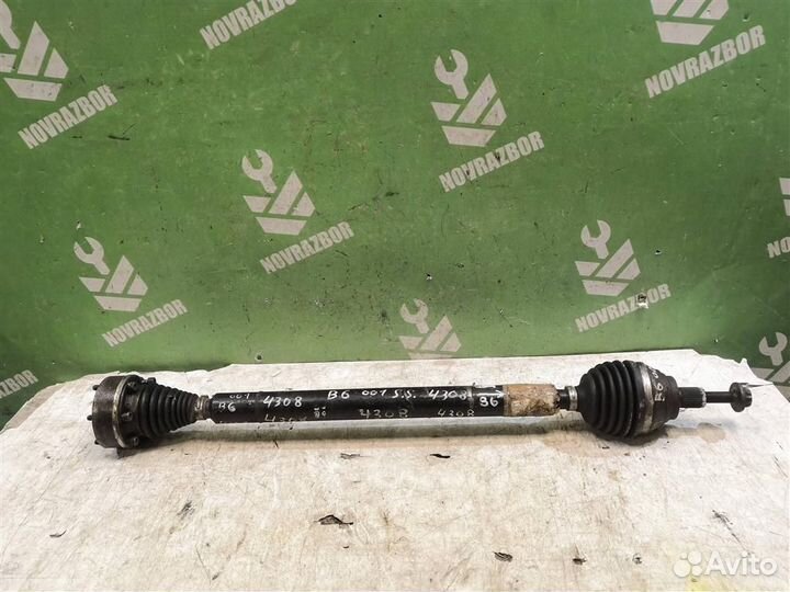 Полуось передняя правая Фольксваген Пассат Б6