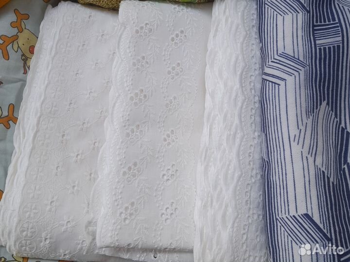 Ткань хлопок и лен