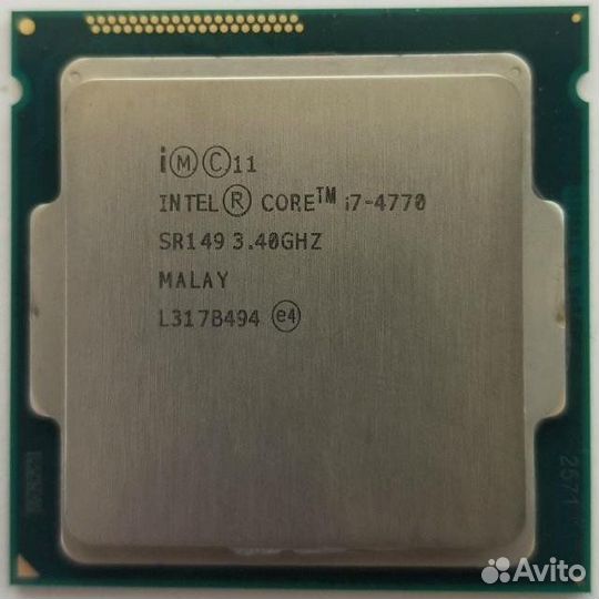 Процессор Intel Core i7-4770