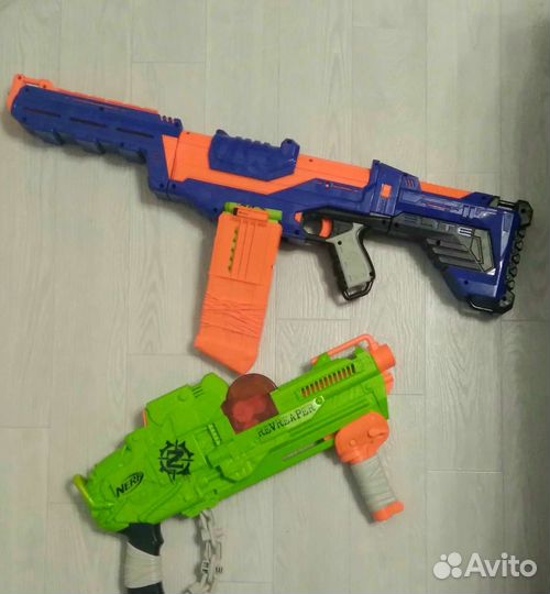 Бластеры Нерф Зомби Страйк и Страйк Элит