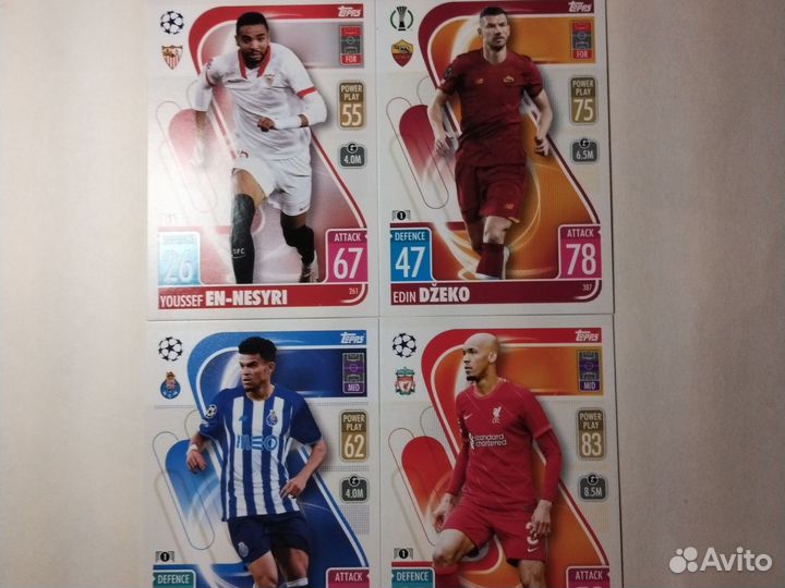 Карточки Topps match attax 21 22 сезон