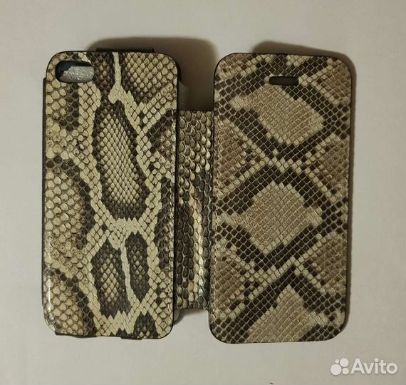 Чехол на телефон из кожи питона
