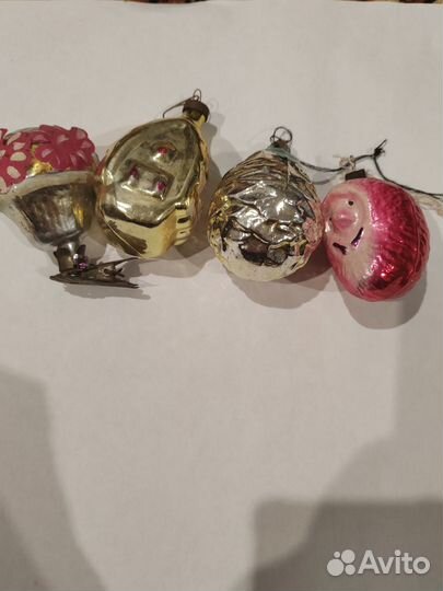 Елочные игрушки СССР