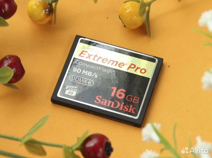 Карта памяти CF SanDisk Extreme Pro 16гб