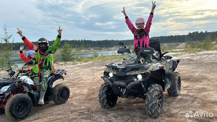 Прокат квадроциклов по маршрутам в лесу MkForrest