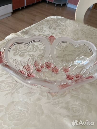 Хрустальная конфетница