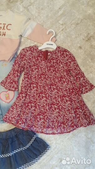 Пакет одежды на девочку 98 104