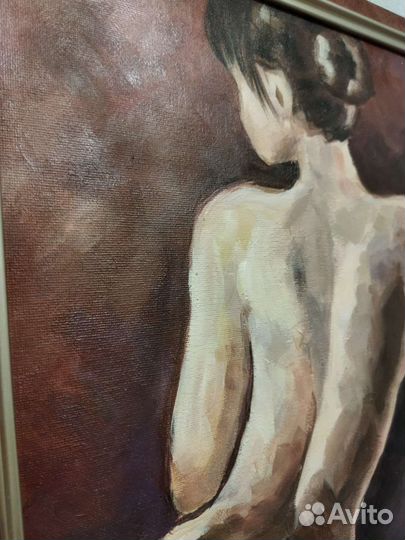 Картина акрилом на холсте