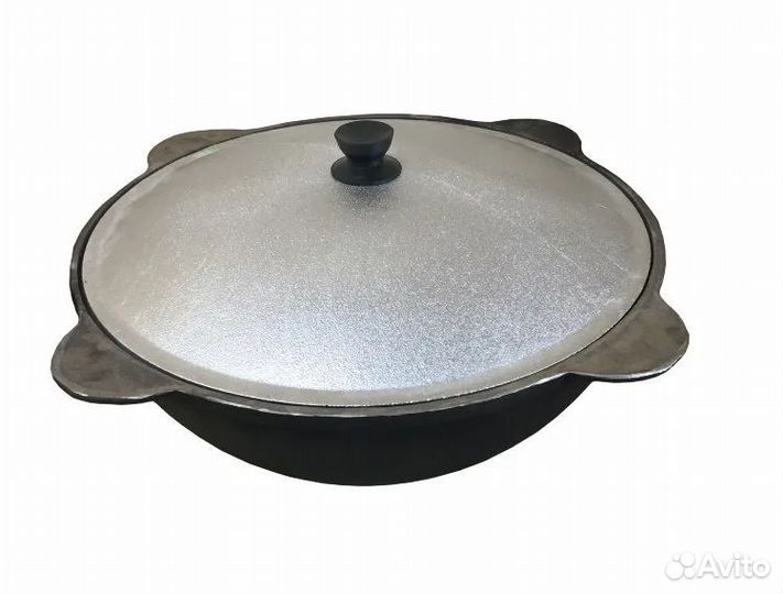 Казан чугунный 6л