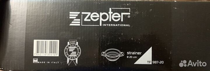 Продам пароварку zepter (новая)