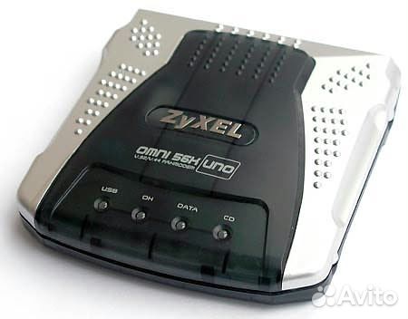 Модем zyxel Omni 56K UNO