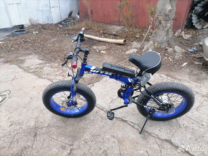 Электровелосипед фэтбайк подростковый