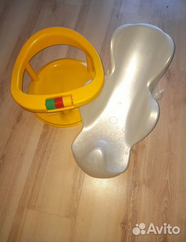 Горка и сиденье для купания