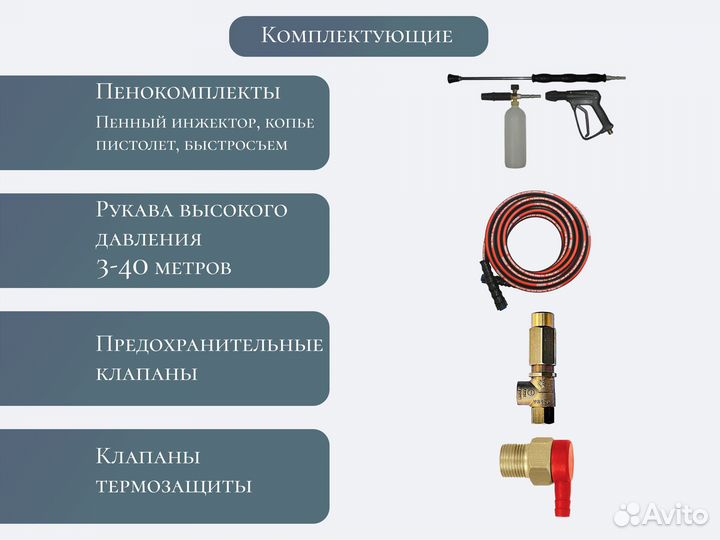 Аппарат(мойка) высокого давления TOR 200 бар, авд