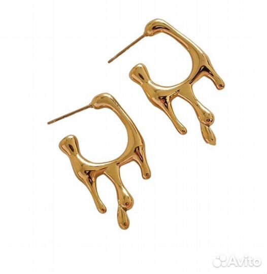 Серьги капли