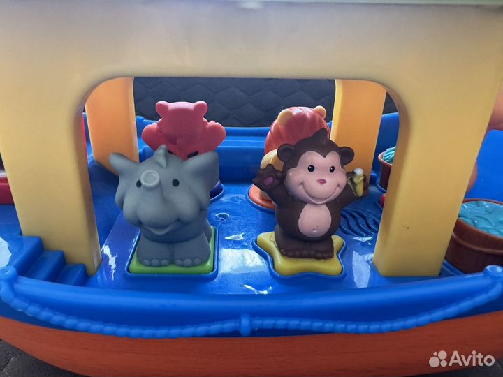 Развивающая игрушка корабль Kiddieland Ноев ковчег