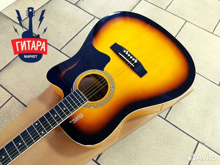 Гитара акустическая новая