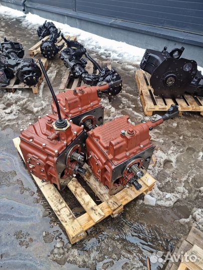 Кпп мтз-82 с боковым включением (после реставрации