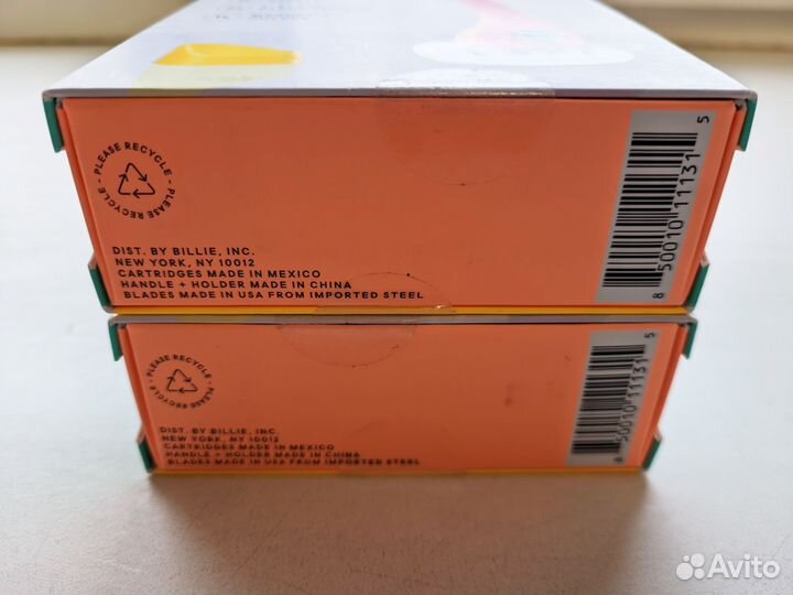 Набор станок Billie Malibu и 6 картриджей из США