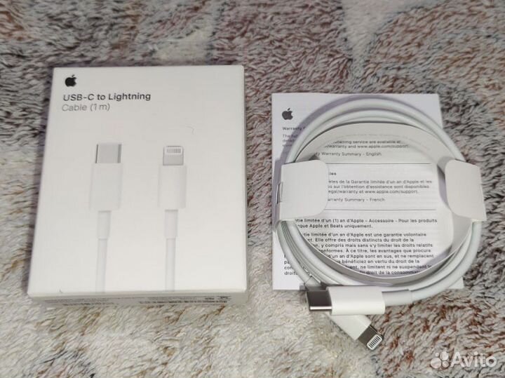Кабель apple type c lightning оригинал