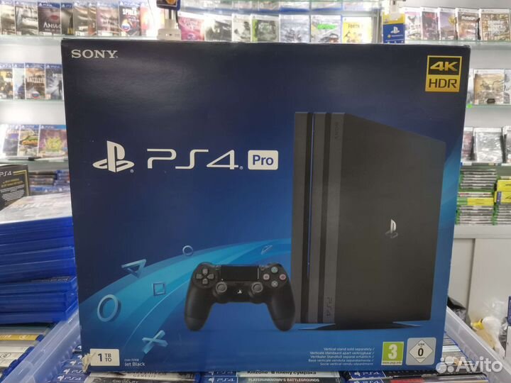 Sony PlayStation 4 PRO 1TB Б/У