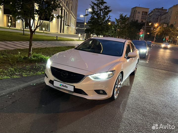 Mazda 6 2.5 AT, 2014, 93 550 км