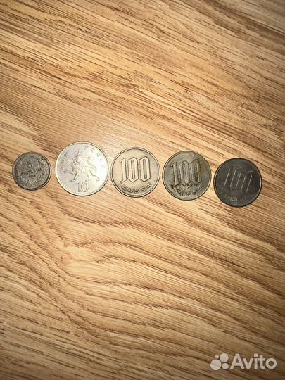 Набор иностранных монет