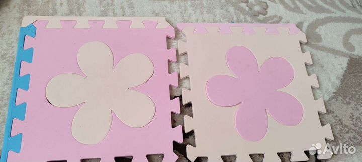 Детский коврик для ползания пазл