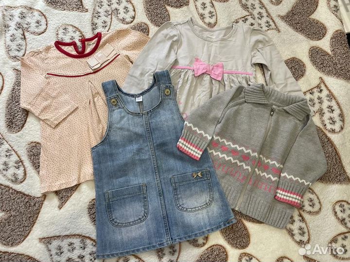 Вещи пакетом для девочки 86 92