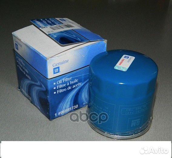 Фильтр масляный ravon nexia R3 16- 96985730