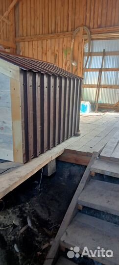 Будка для собаки утепленная