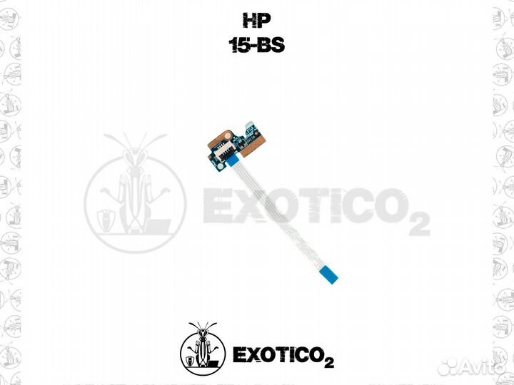 HP 15-bs Кнопка включения