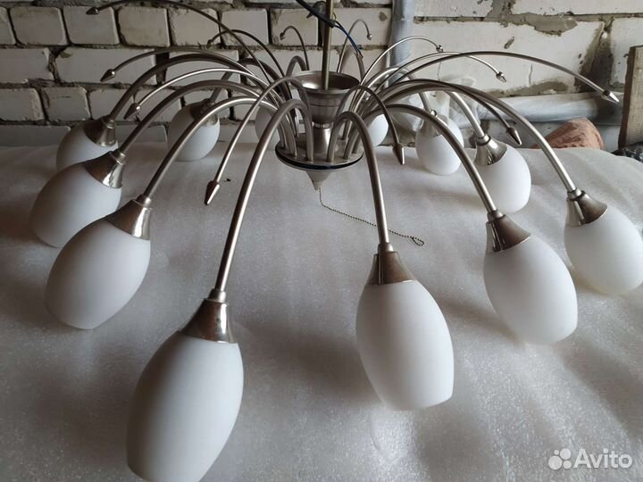 Светильник потолочный италия бу