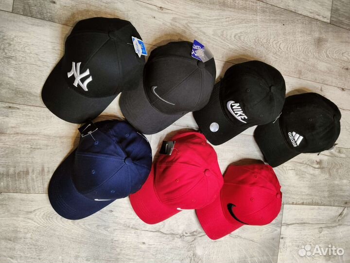 Кепки nike, adidas, ny