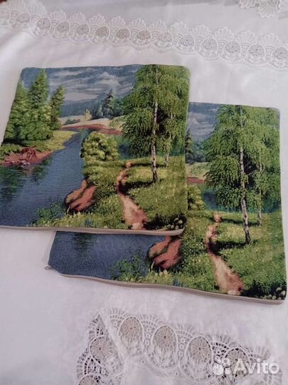 Наволочка декоративная гобелен 4040