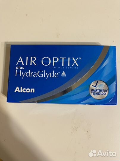 Линзы контактные Air optix hydra glide -1,5