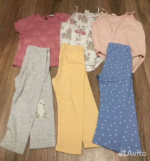 Вещи пакетом для девочки 86 92 hm