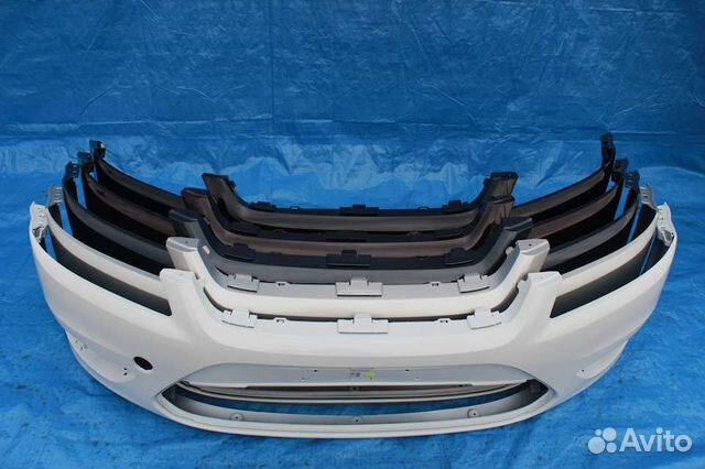 Бампер Ford Focus 2 рестайлинг в цвет