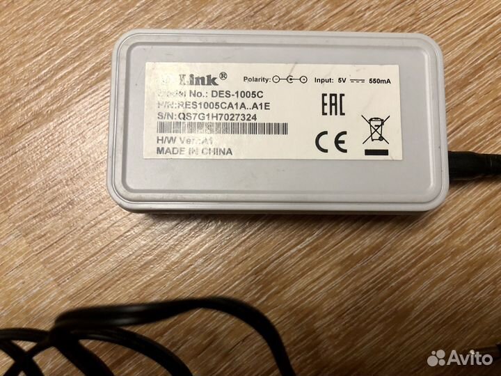 Коммутатор D-Link-1005C