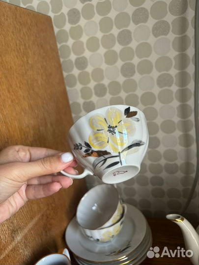 Чайный сервиз дулево винтаж СССР